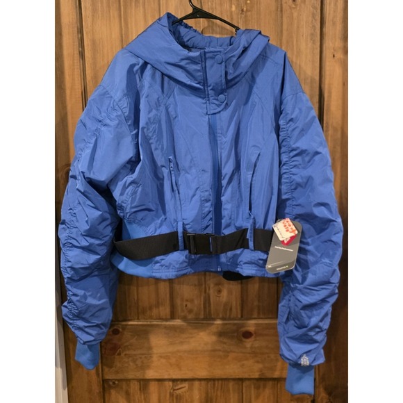 Free People Jackets & Blazers - Free‎ People Movement Powder Vixen Jacket Blue Size Large NWT